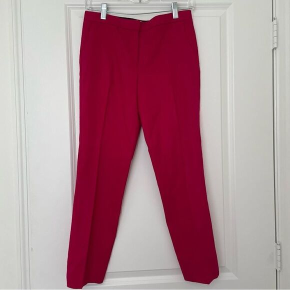 Diane Von Furstenberg Georgia Barbiecore Pink Pants - Picture 3 of 7